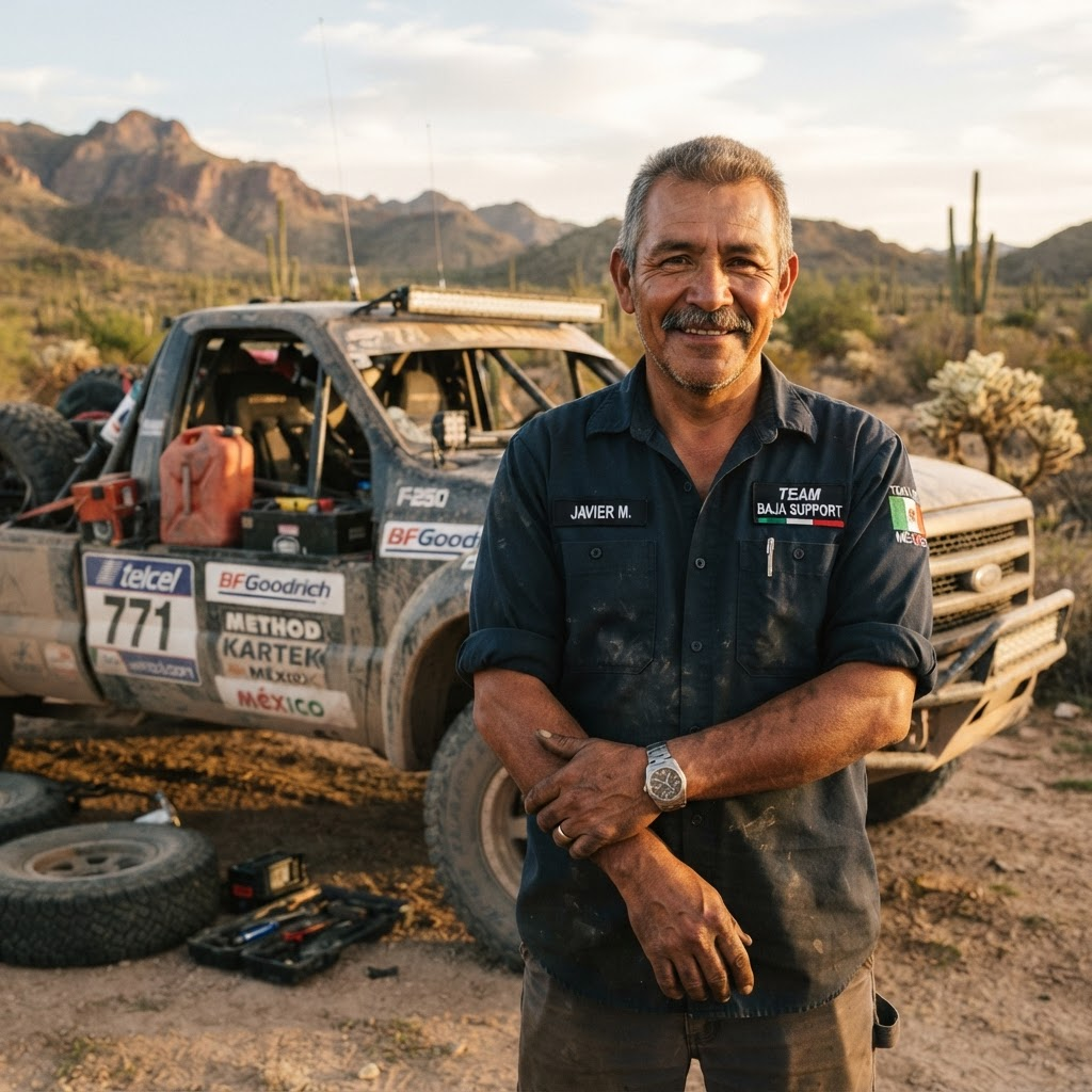 Diego, Support Driver & Mechanic