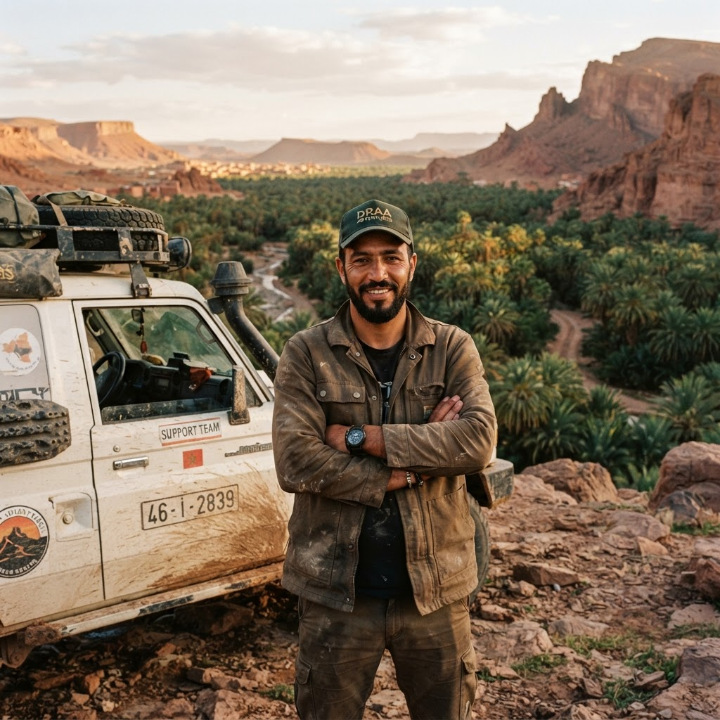 Hamid, Support Driver & Mechanic